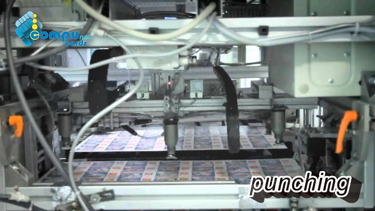 Plastic card production - Card body manufacturing - PVC cards