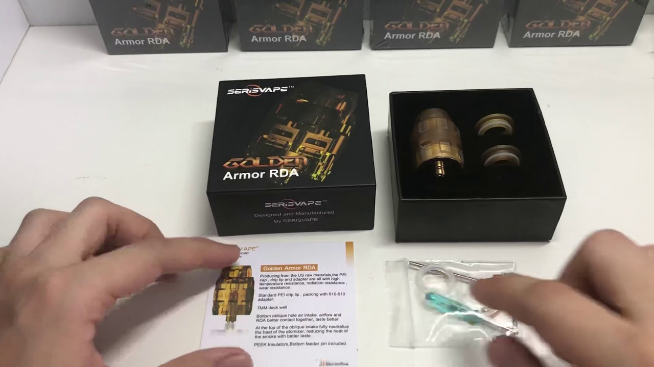 SerisVape Golden Armor RDA