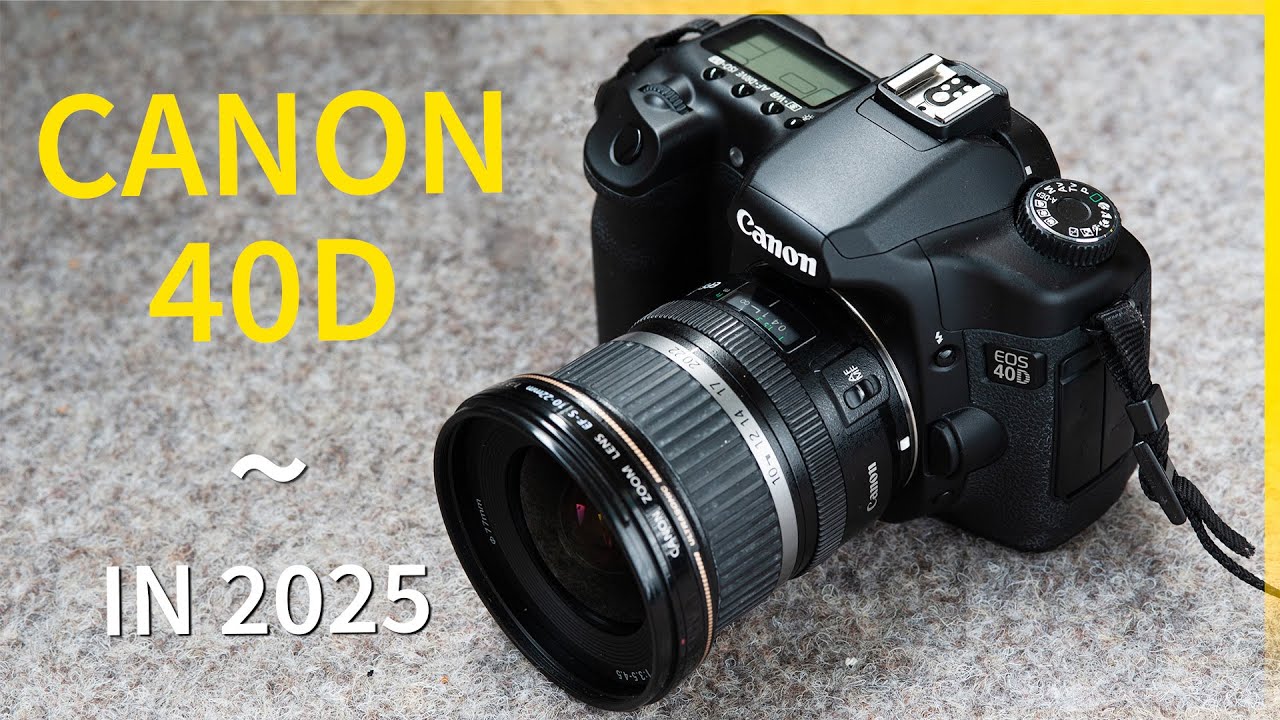 Still a Fantastic DSLR in 2025! - Canon 40D Review