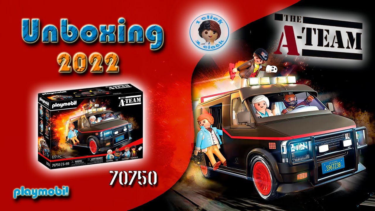 Playmobil ¡¡Unboxing!!.Furgoneta Equipo A. Nuevo 2023