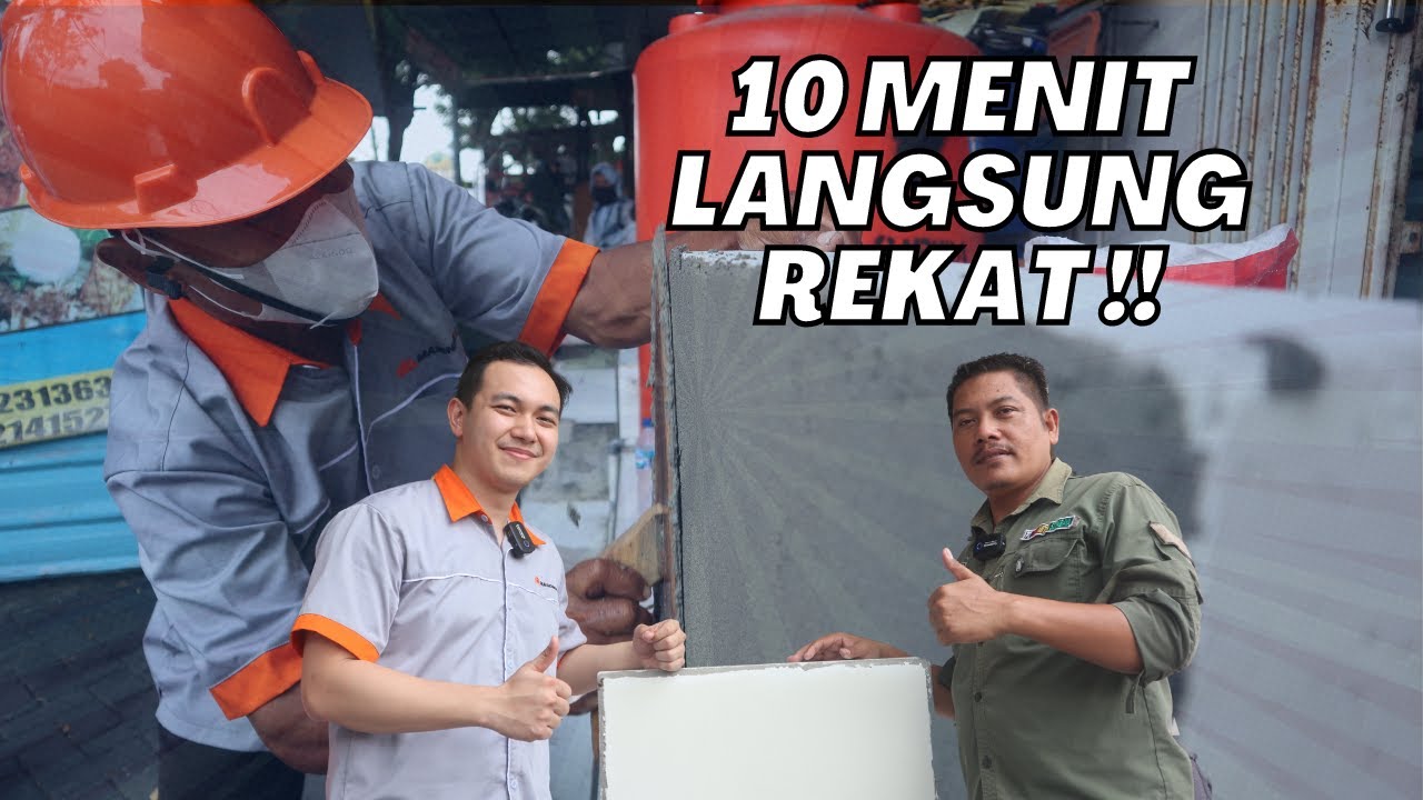 TIPS UNTUK YG MAU BANGUN RUMAH !! PAKAI SEMEN MORTAR TANPA RIBET, SIMAK DULU VIDEONYA !!!