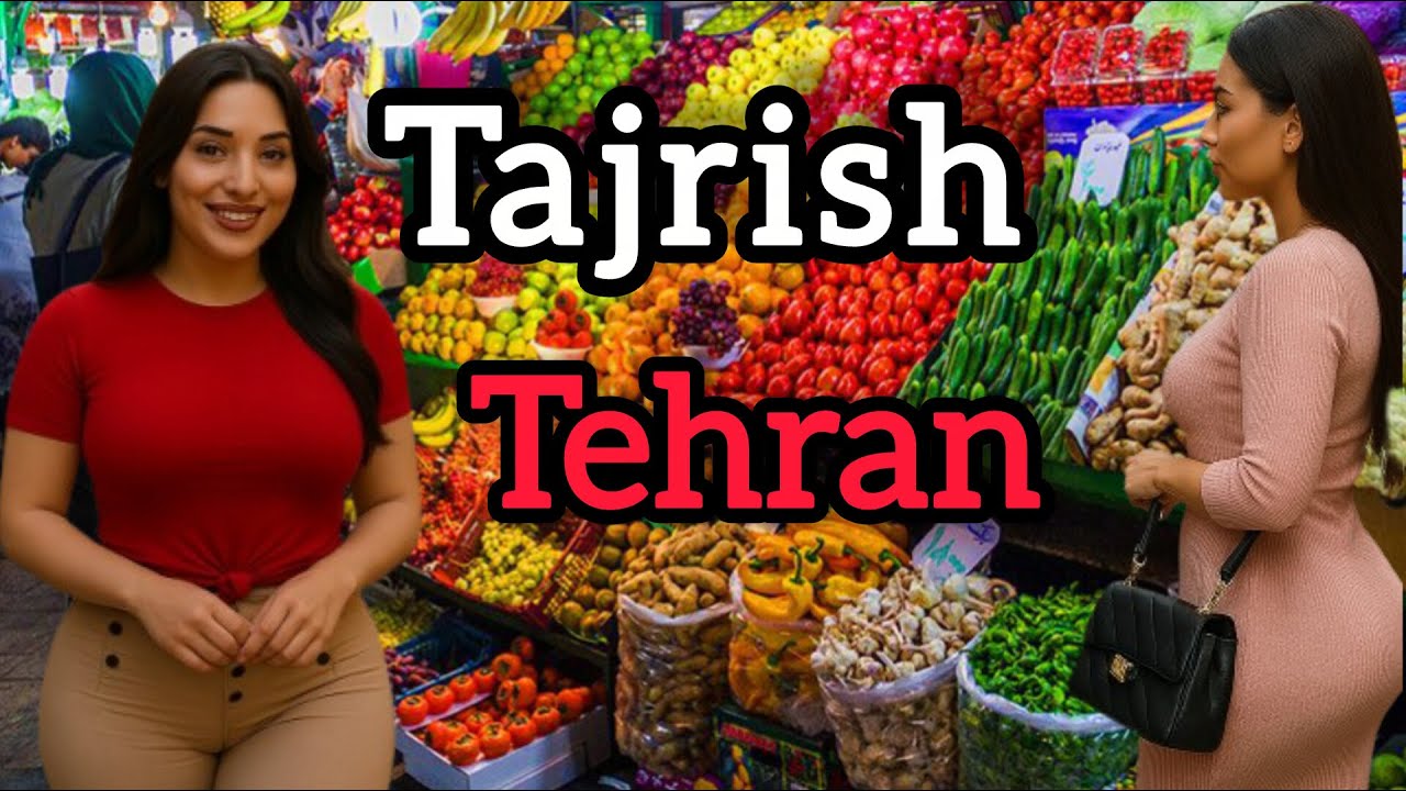 Tajrish Bazaar in Tehran 🇮🇷| A Hidden Gem of Colors, Flavors & Persian Culture!