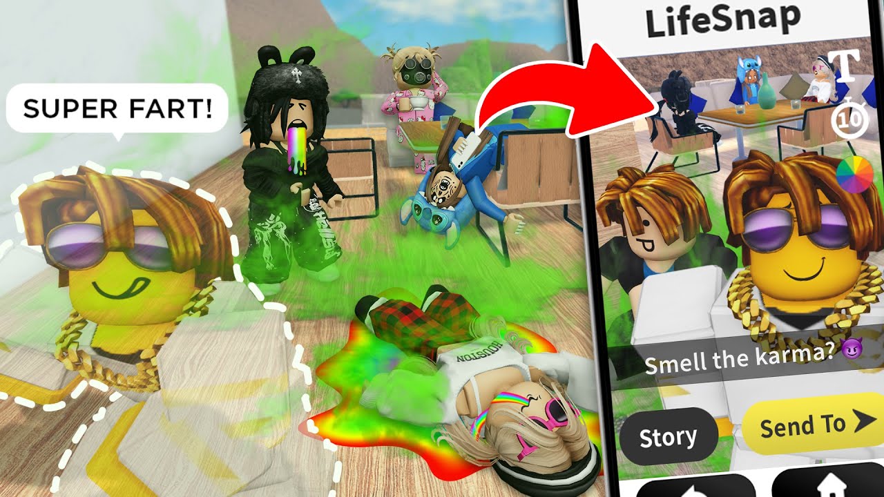 SNAPCHAT TROLLING: REVENGE 🤡 Roblox LifeTogether - Rp Funny Moments