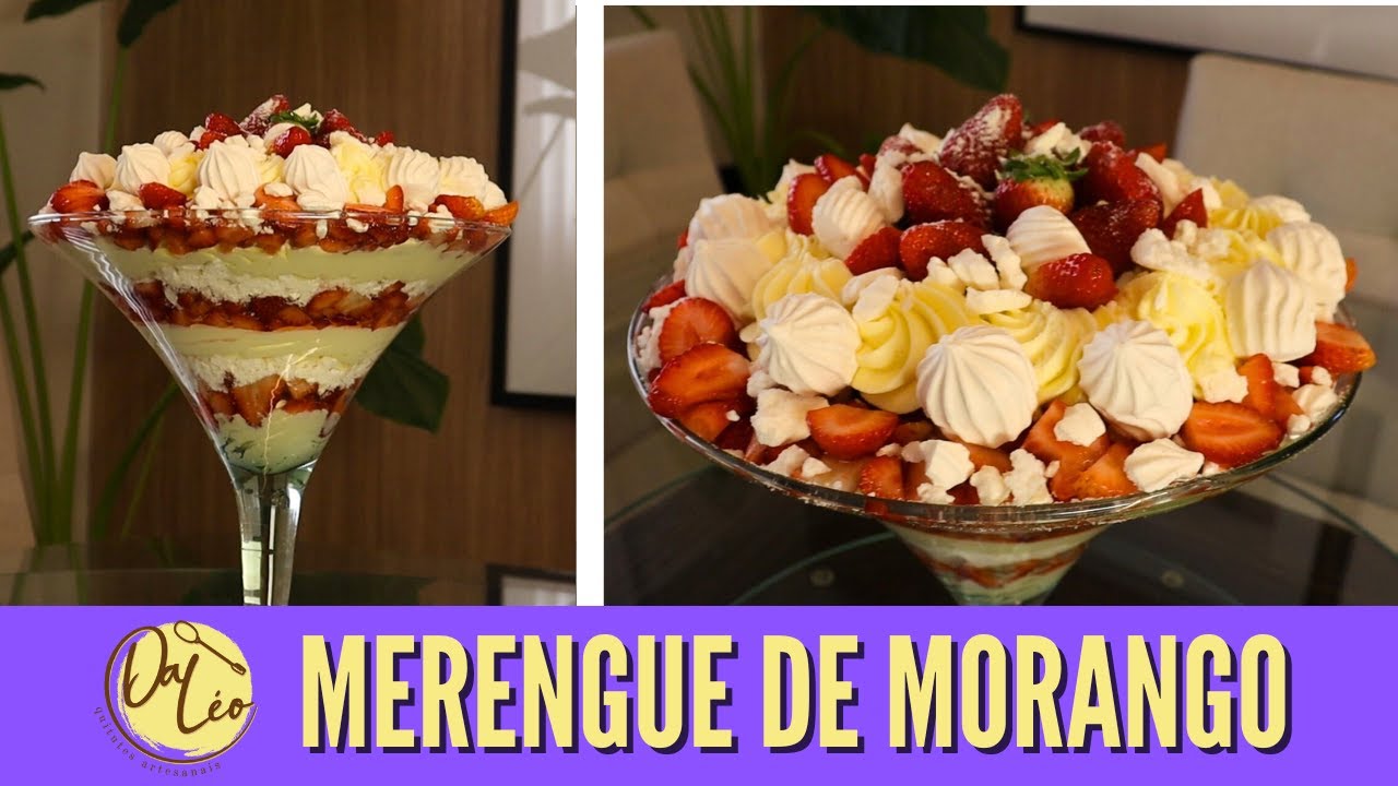 MERENGUE DE MORANGO | A SOBREMESA PERFEITA PARA O NATAL!!!