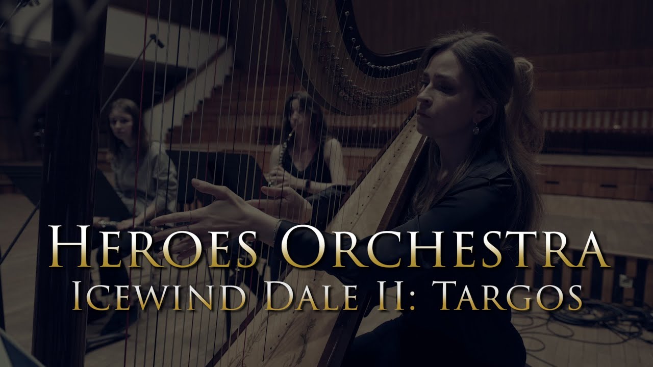 Heroes Orchestra - Targos theme (Skeleton of a Town) from Icewind Dale II | 4K