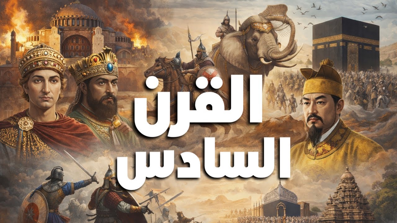 قبل الإسلام بقليل… كيف كان شكل العالم؟ | القرن السادس
