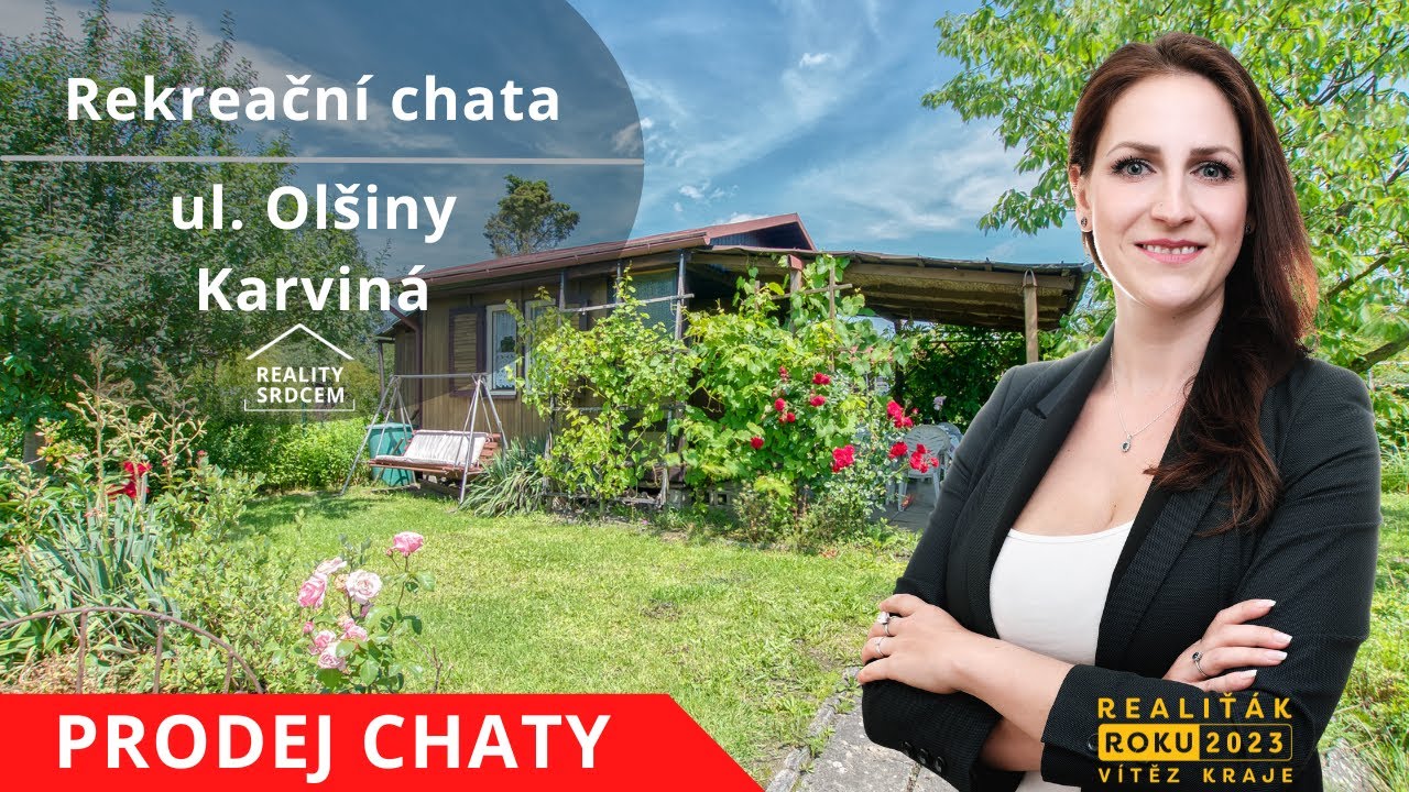 Prodej chaty 16 m2 s pozemkem 390 m2 Karvin&aacute; - Star&eacute; město