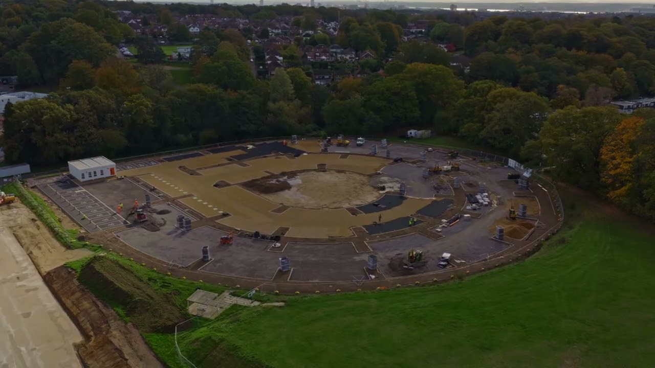 Latest drone footage - Southampton Outdoor Sports Centre (October 2025)