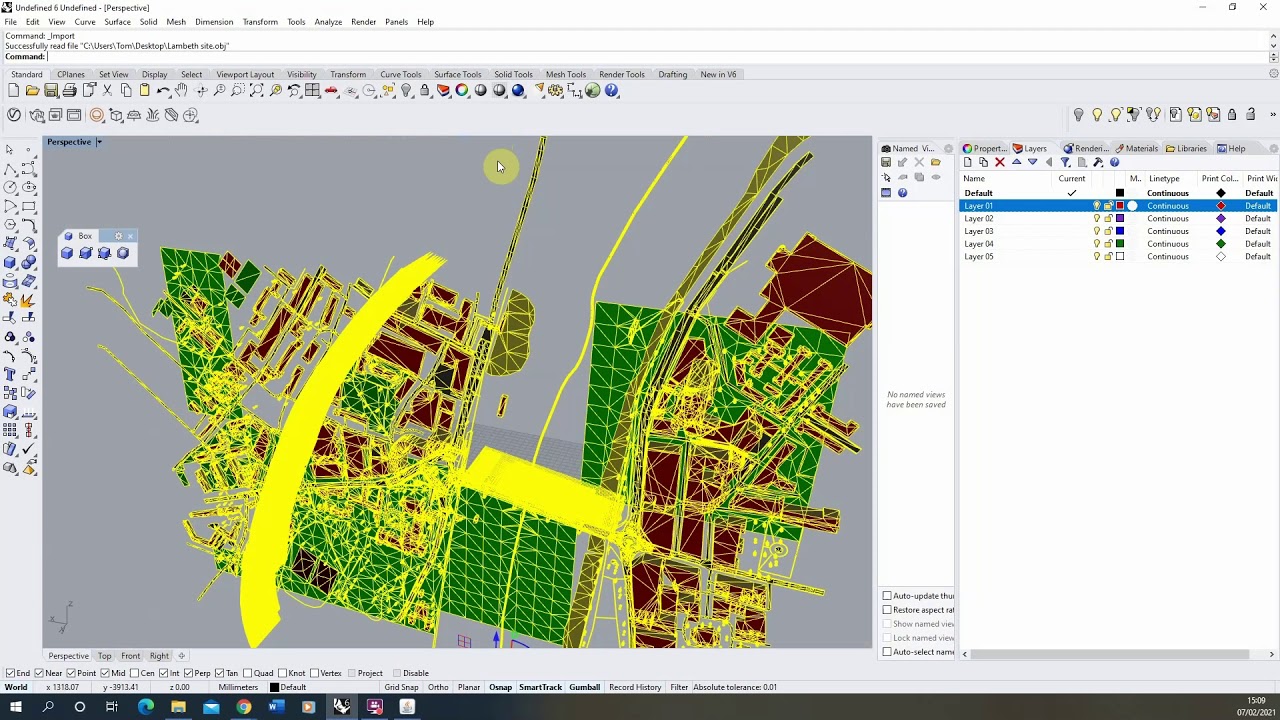 Open Street Map 3D to Rhino - Importing 3D Mapping Data - OSM2 World