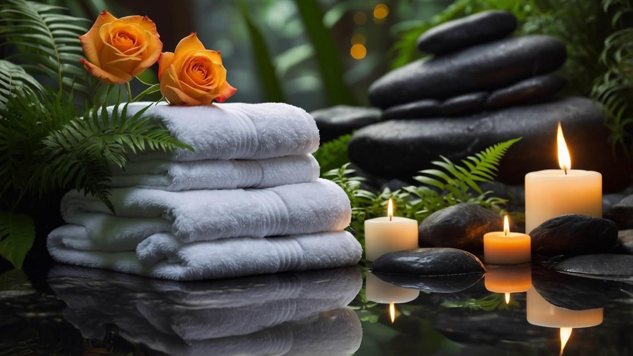 Relaxing Spa Music 🌻 Let Go of Stress, Calm Mind Instantly, Peaceful Piano for Sleep 4