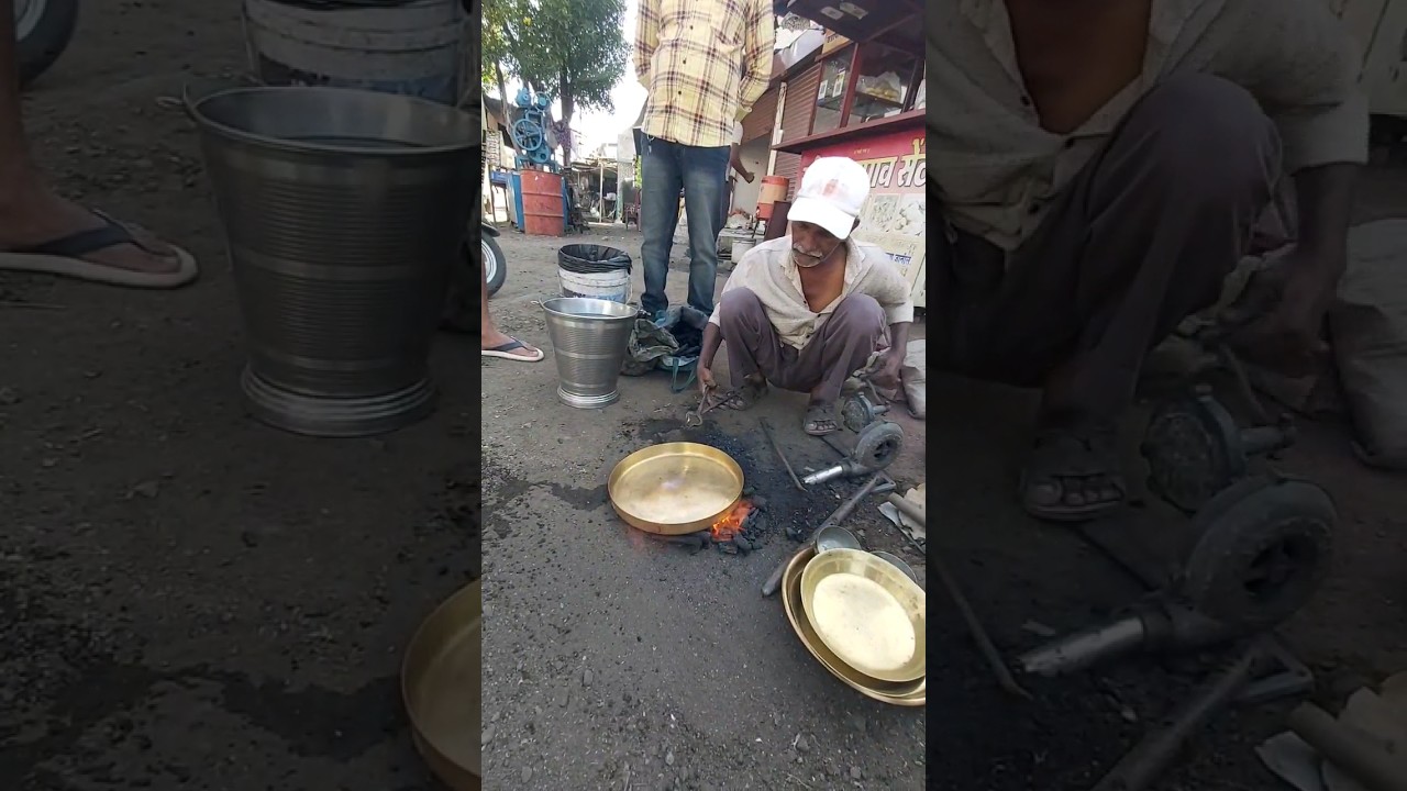 Kalai | कलाई | Brass Coating | Pitali Bhandyanna Kalai 