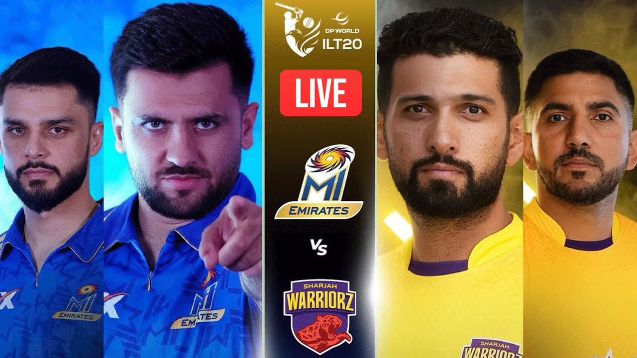 Live | MI Emirates vs Sharjah Warriorz | Match 14 | DP World ILT20 | M3Y1U