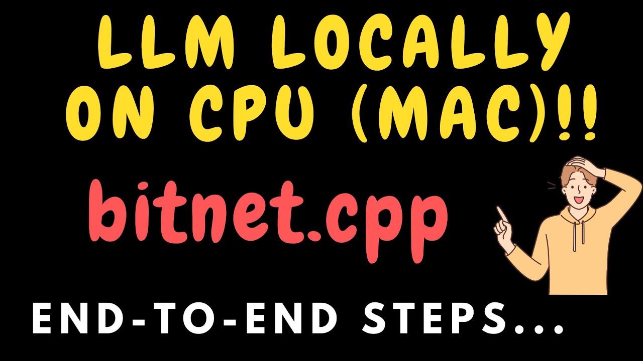 bitnet.cpp from Microsoft: Run LLMs locally on CPU! (hands-on)