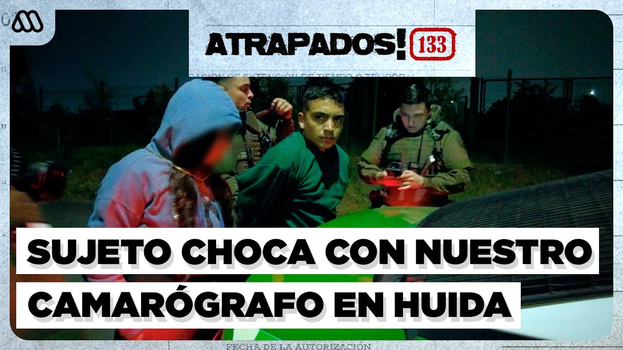 Atrapados 133 ❗🚓| Capítulo 16 | Sujeto chocó con nuestro camarógrafo en medio de persecución