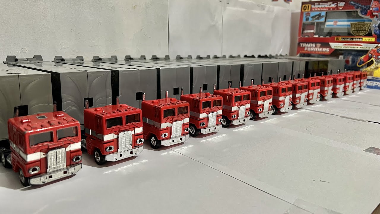 G1 Optimus Prime Variants 1980 to 2002