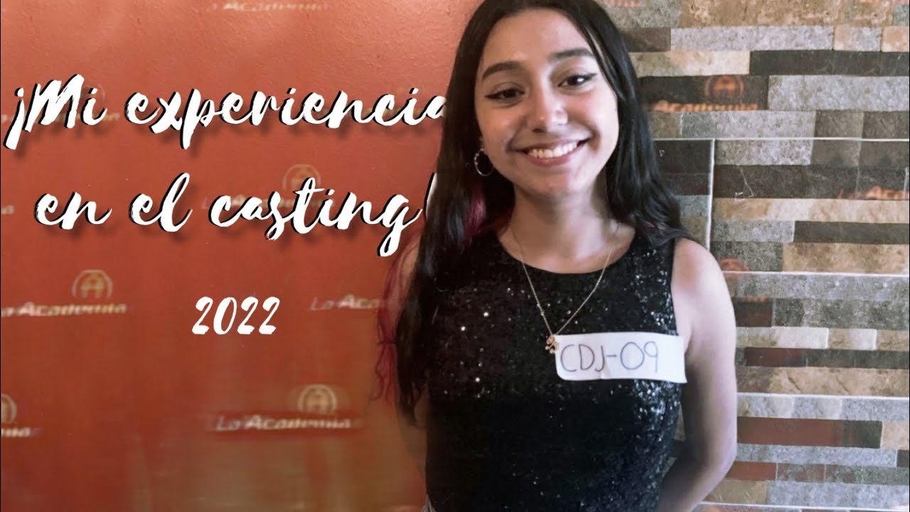 Hice casting para la academia 2022! / Mi experiencia - Valeria Roma