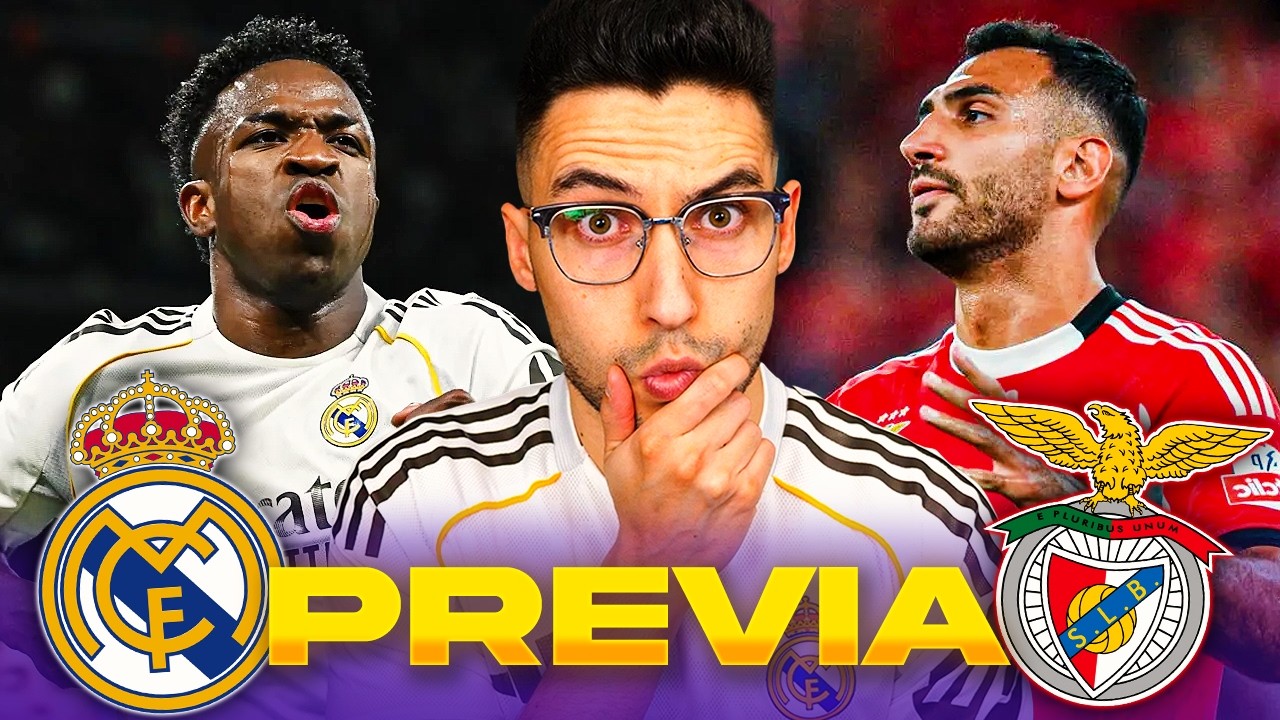 REAL MADRID vs BENFICA ¿MBAPPÉ SE BORRA? (PREVIA y POSIBLES ALINEACIONES)