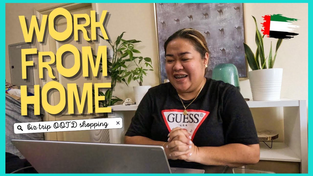 MY WORK FROM HOME ROUTINE + SHOPPING FOR BUSINESS TRIP OOTDs🧡 WORK TO LIVE DIARIES || MeMyselfIrish