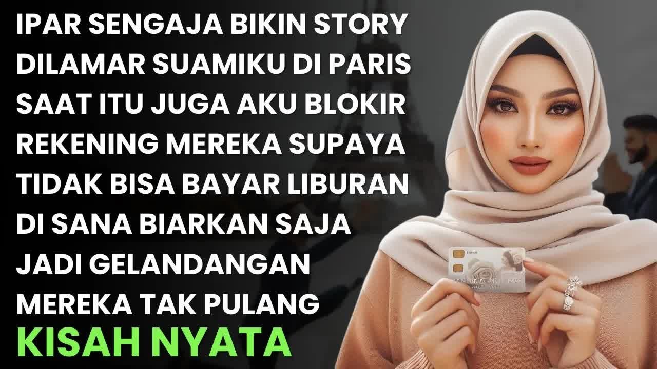 IPAR BUAT STORY DILAMAR SUAMIKU DI PARIS, LANGSUNG BLOKIR REKENING MEREKA HINGGA JADI GELANDANGAN