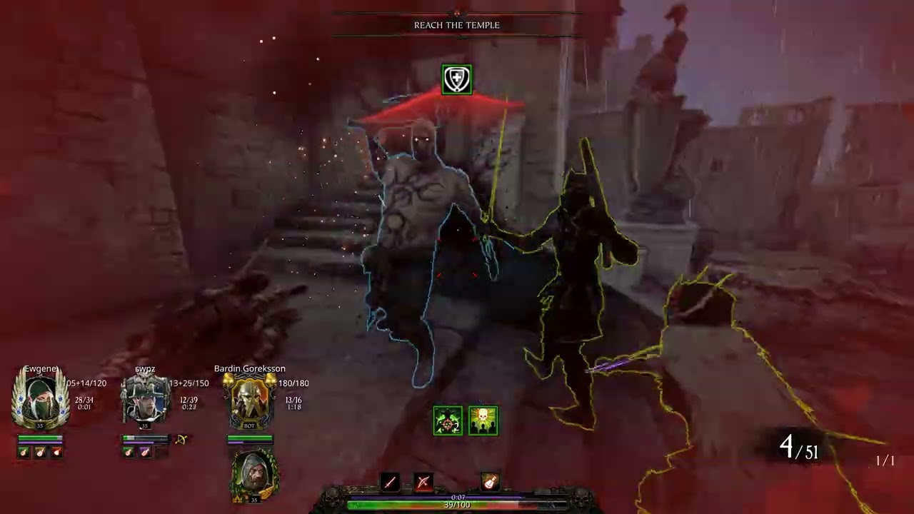(Vermintide 2) My Favorite huntsman build - Righteous Stand - Cataclysm