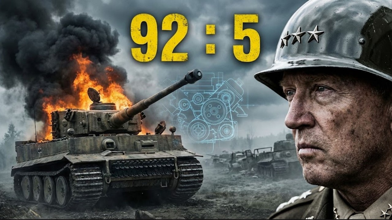 92 Tiger Tanks sent to Stop Patton — Lesser Than 5 Survived