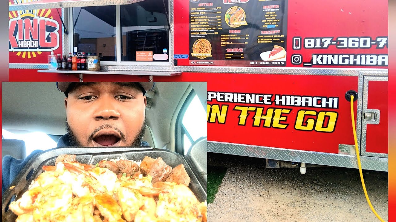 Trying King Hibachi 🍚 | King's Trio Shrimp 🍤 Steak 🥩 Chicken 🍗 w/ Fried Rice 🍚 ‼️ 🔥 ‼️ 🔥