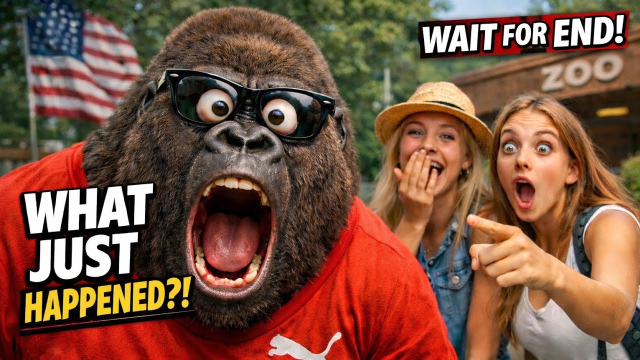 WHAT JUST HAPPENED?! 😱 Funniest Gorilla at the Zoo 😂🦍 America’s Funniest Zoo Moment Ever 🦍🤣