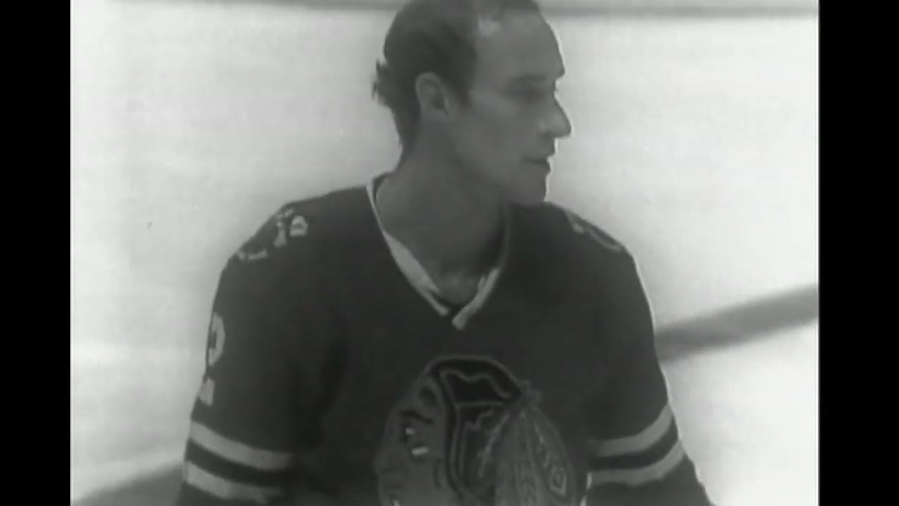 NHL 1971 CHICAGO BLACKHAWKS AT TORONTO MAPLE LEAFS