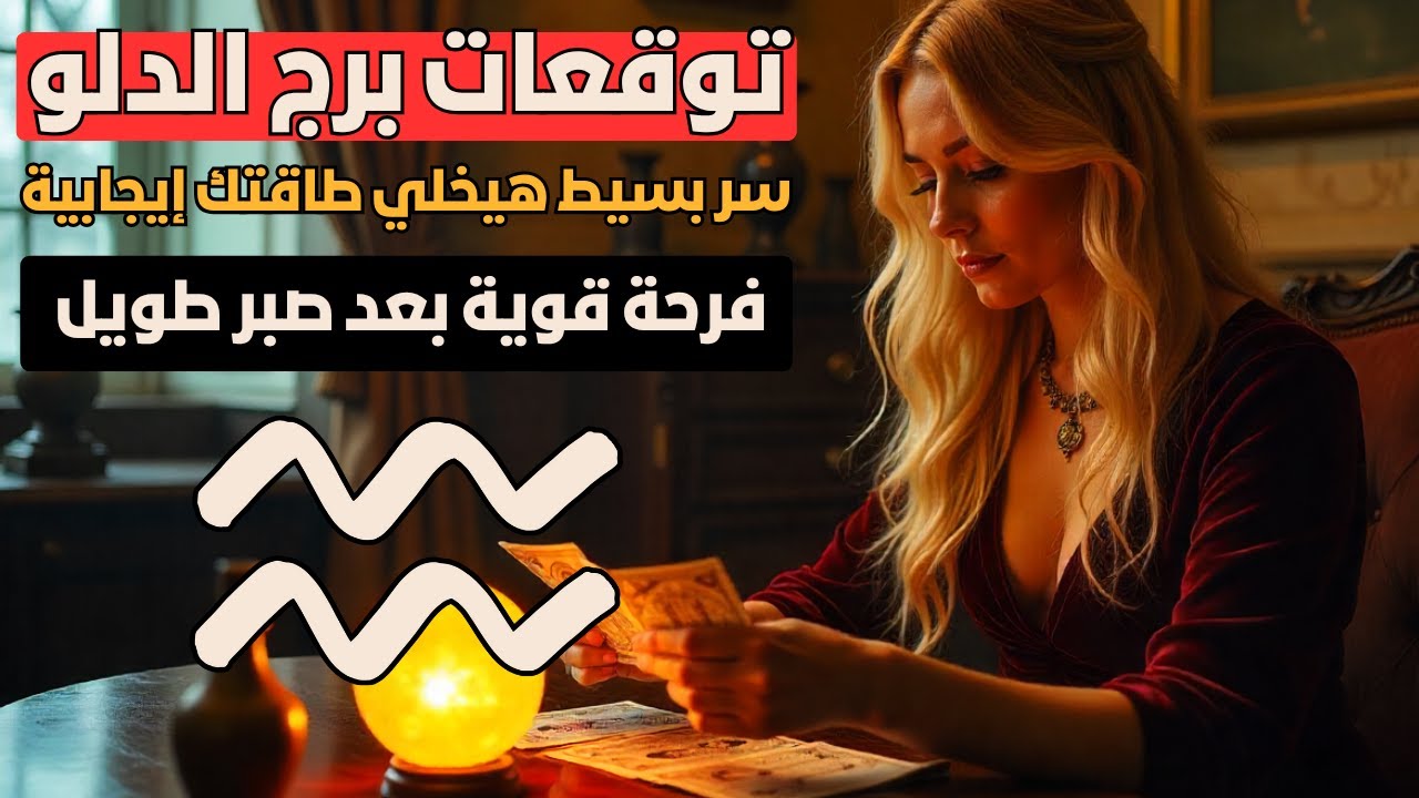توقعات برج الدلو ♒ حد بيخطط يوقعك ⚠️والحقد بيحاصر حياتك 😡 حبك القديم راجع خلي بالك 💔