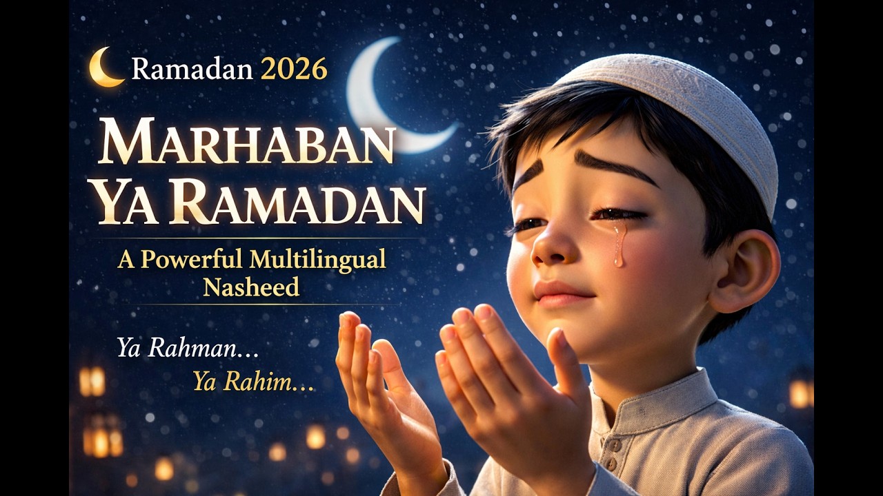 Marhaban - Ahlan Wa Sahlan - Ya Ramadan 🌙 Powerful Global Nasheed | Arabic • Urdu • English