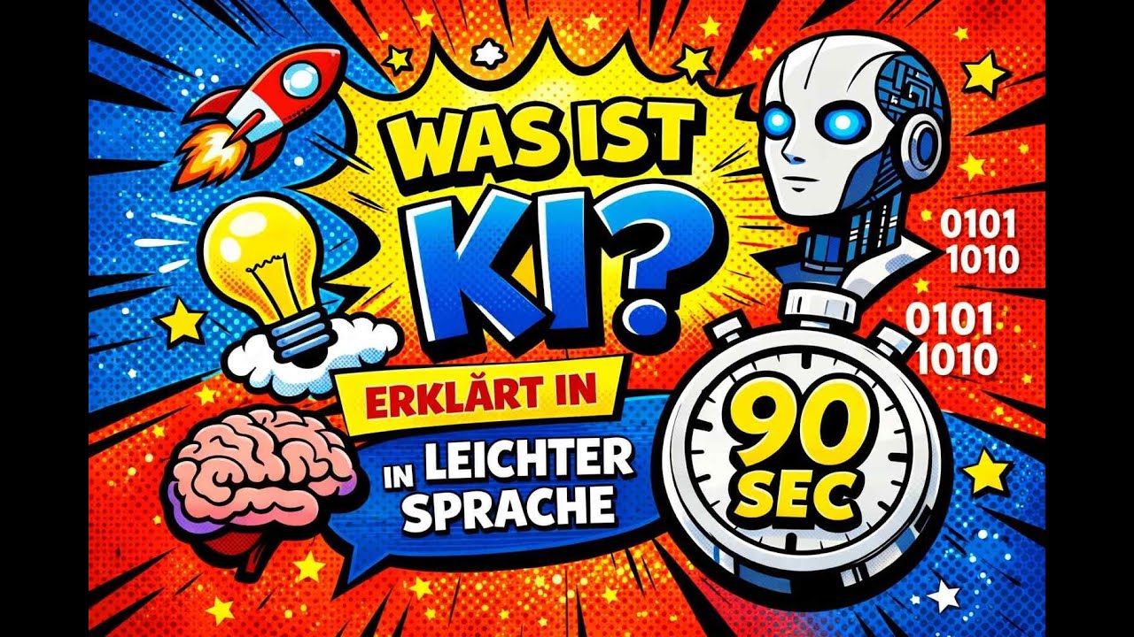 Was ist KI? (in Leichter Sprache) – erklärt in 90 Sekunden