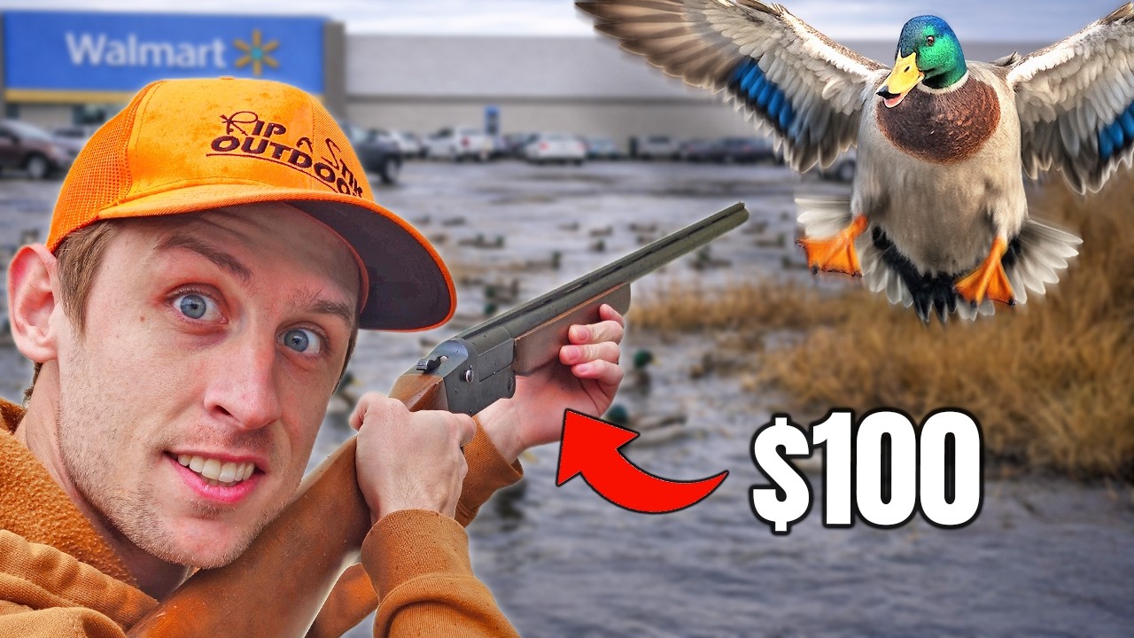 Walmart VS Bass Pro Shops Budget Duck Hunting Challenge!