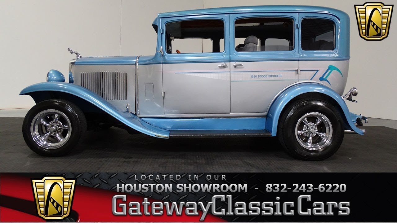 1930 Dodge 4 door Sedan Gateway Classic Cars #947 Houston Showroom