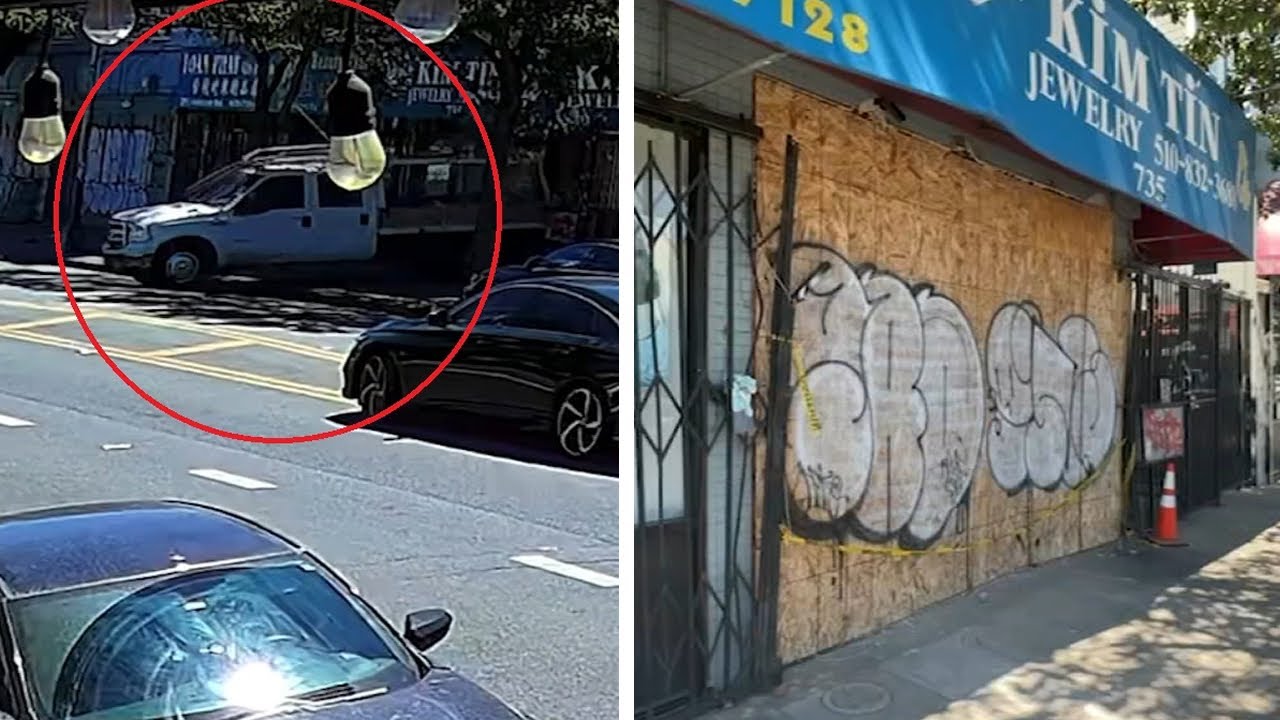 3 smash-and-grab robberies in Oakland in 48 hours; 1 business owner held at gunpoint