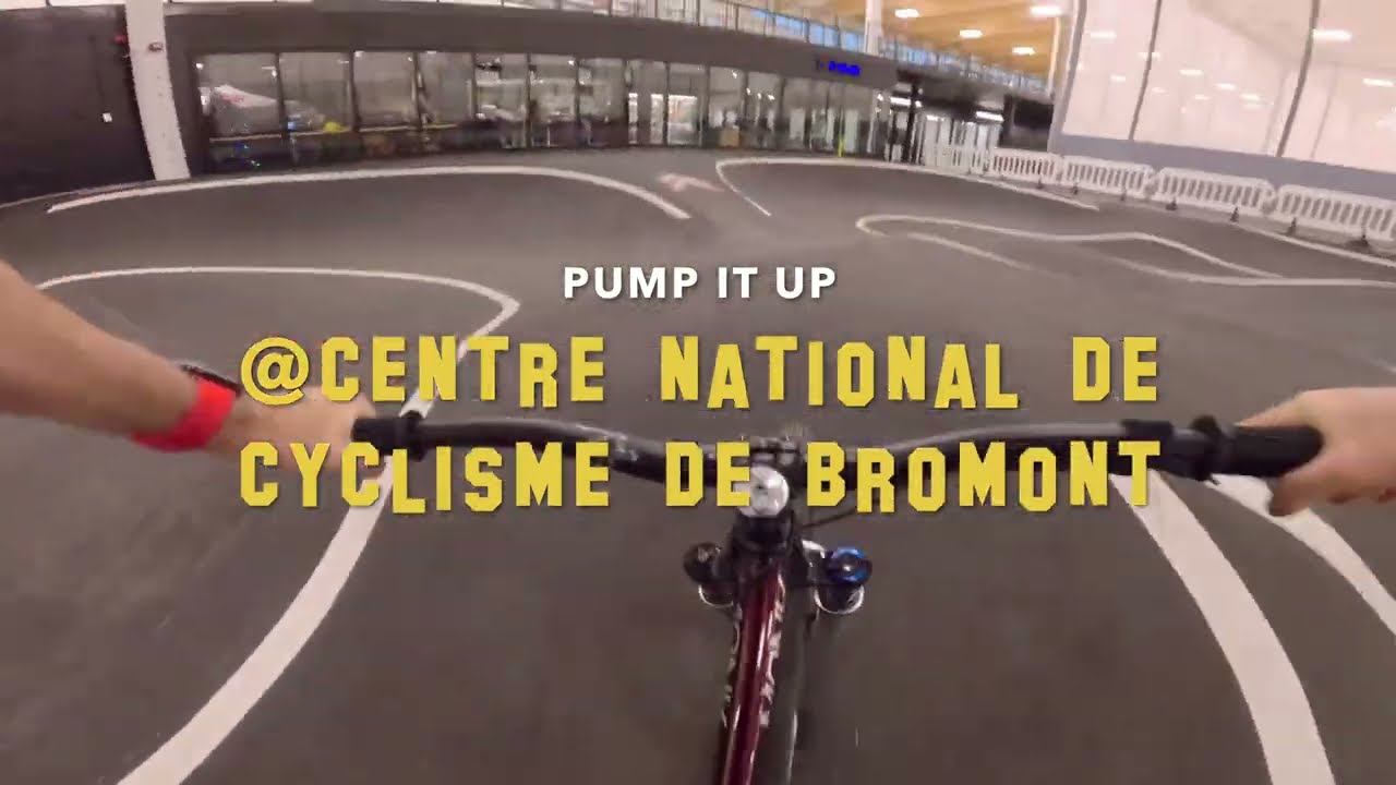Riding My First Indoor Pumptrack | Pump it Up @ CNCB, Bromont, Quebec