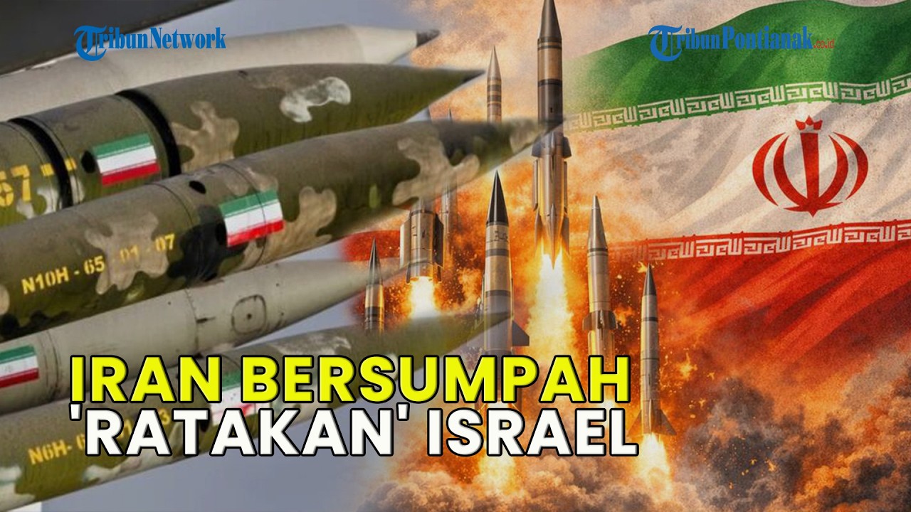 BERSUMPAH 'RATAKAN' ISRAEL❗ IRAN PAKAI SEMUA RUDAL PELEDAK 1 TON LEBIH