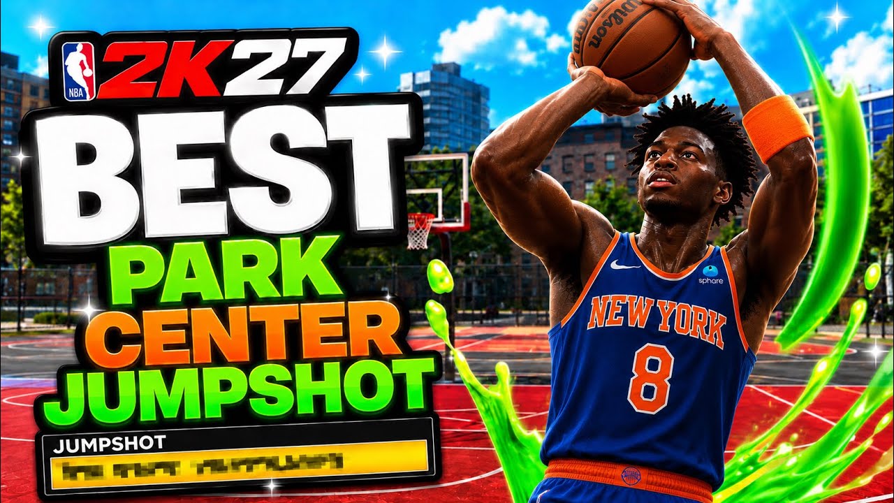 BEST PARK CENTER JUMPSHOTS & MOTION STYLE in NBA 2K27! (SHOOTING TIPS)