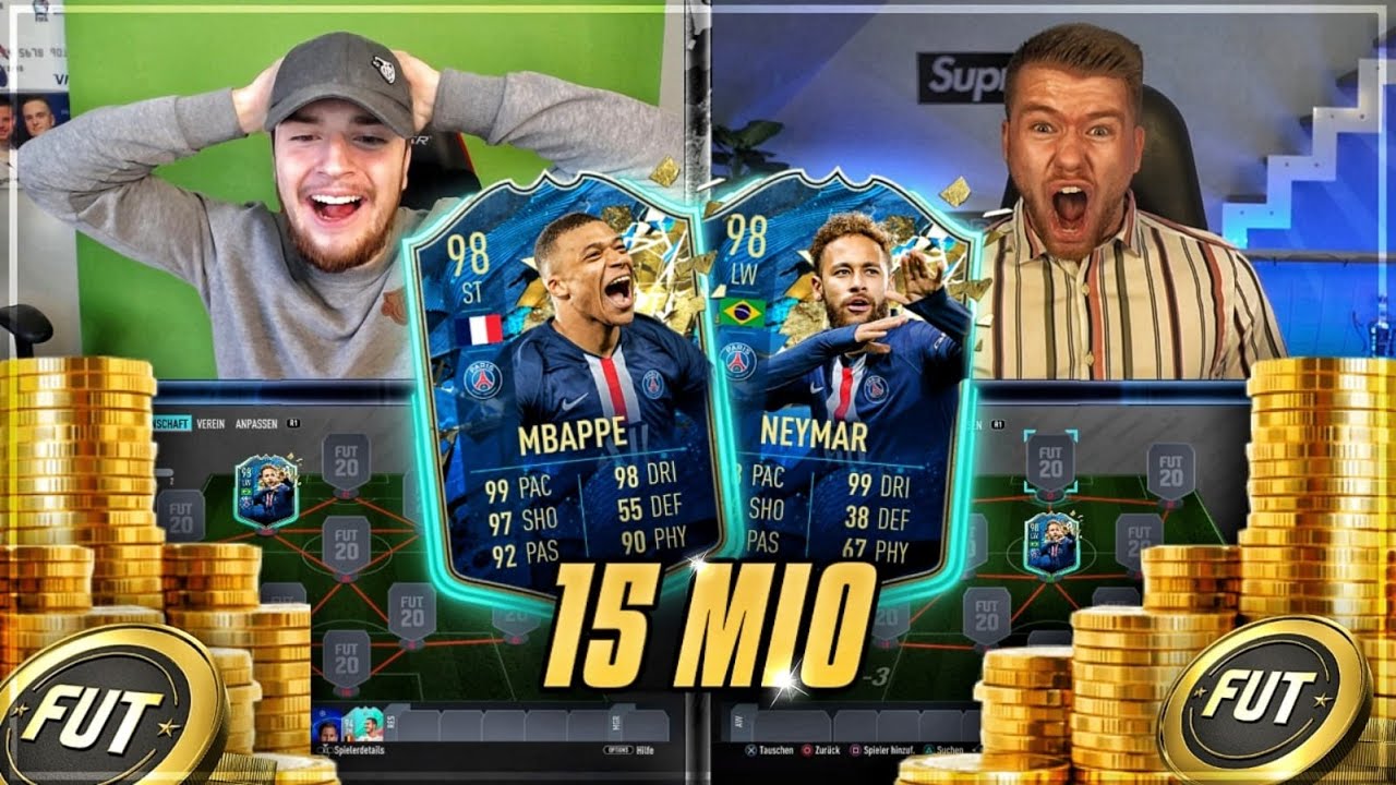 FIFA 20: TOTS NEYMAR VS TOTS MBAPPE SQUAD BUILDER BATTLE vs proownez 😱🔥