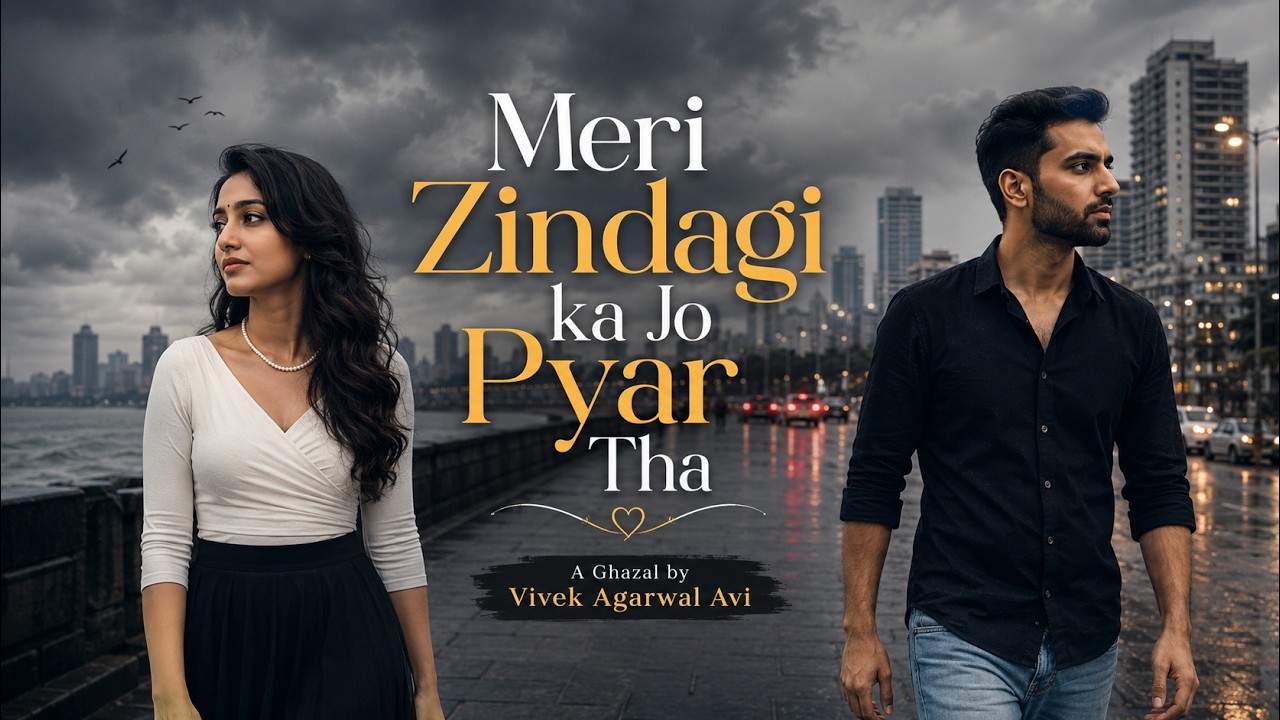 Meri Zindagi Ka Jo Pyar Tha | एक अधूरी मोहब्बत की ग़ज़ल | An Original Romantic Hindi Ghazal