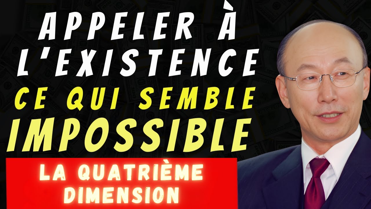DAVID PAUL YONGGI CHO - Prêt à briser les limites ? Appelle à l'existence l'impossible