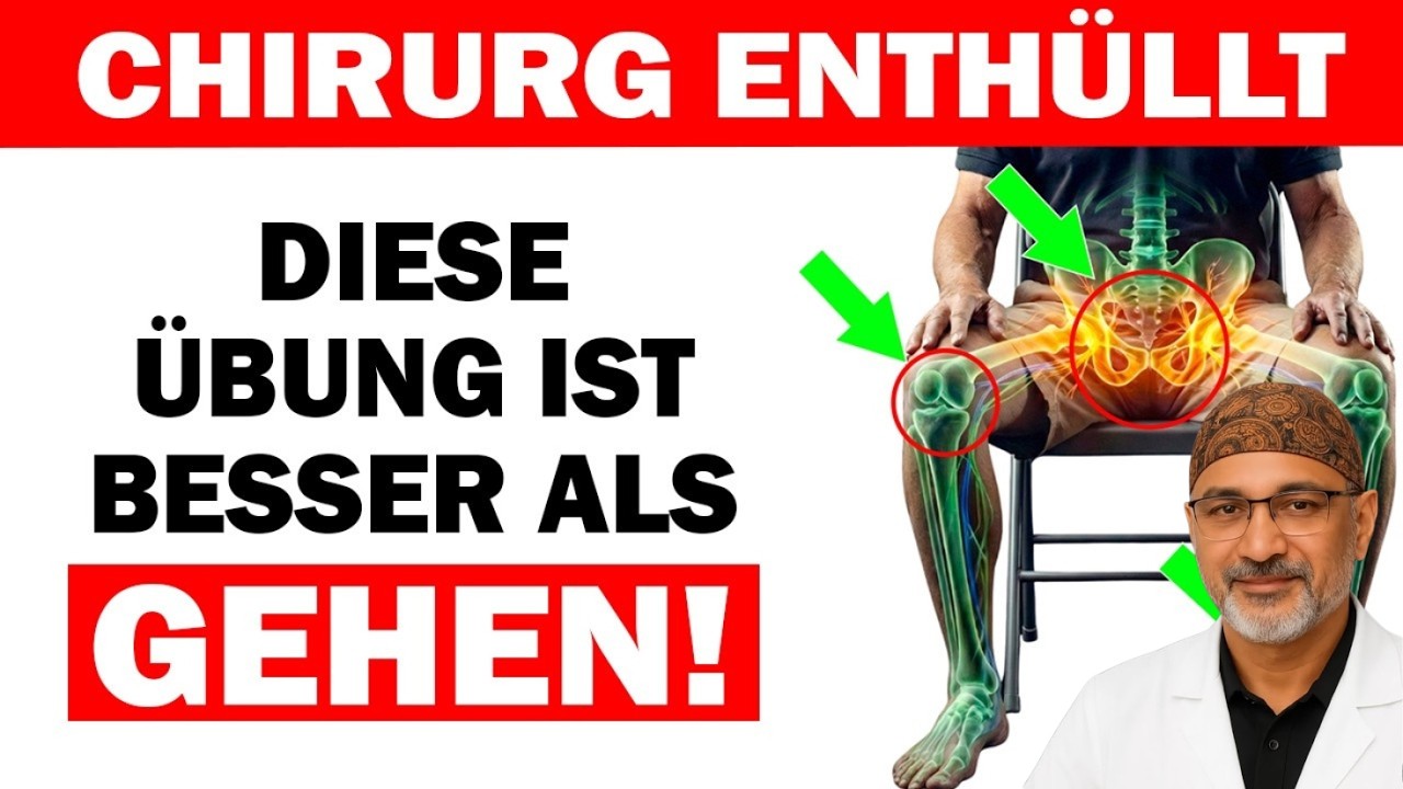 Über 60? Diese 1 Stuhl-Übung ist besser als Spazierengehen – vom Chirurgen empfohlen!