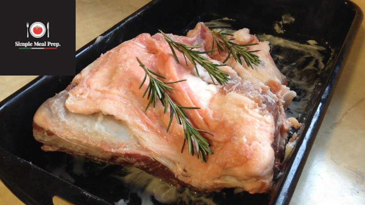 Spikovana jagnjetina 👨&zwj;🍳pečena u rerni i krompiri