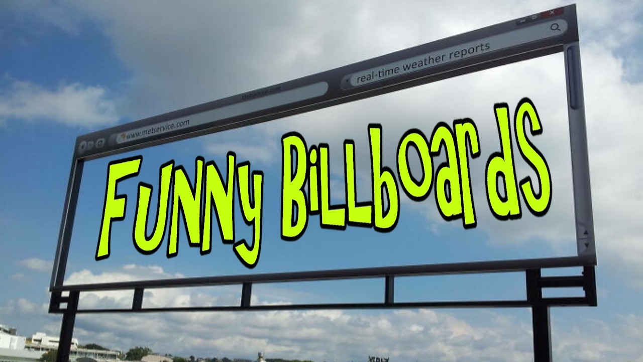 Funny Billboard Signs To Make You Laugh