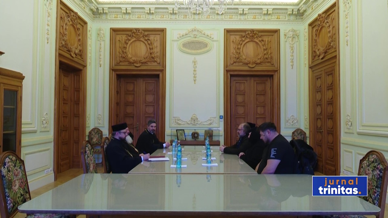 O delegație din Patriarhia Alexandriei și a întregii Africi, în vizită la Palatul Patriarhiei