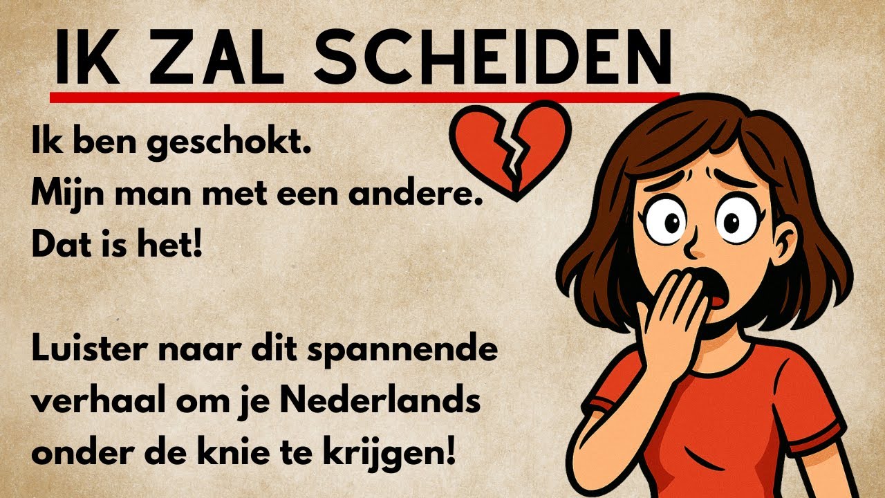 LEER NEDERLANDS met SPANNENDE VERHALEN (ENGLISH SUBTITLES) | Ik zal scheiden