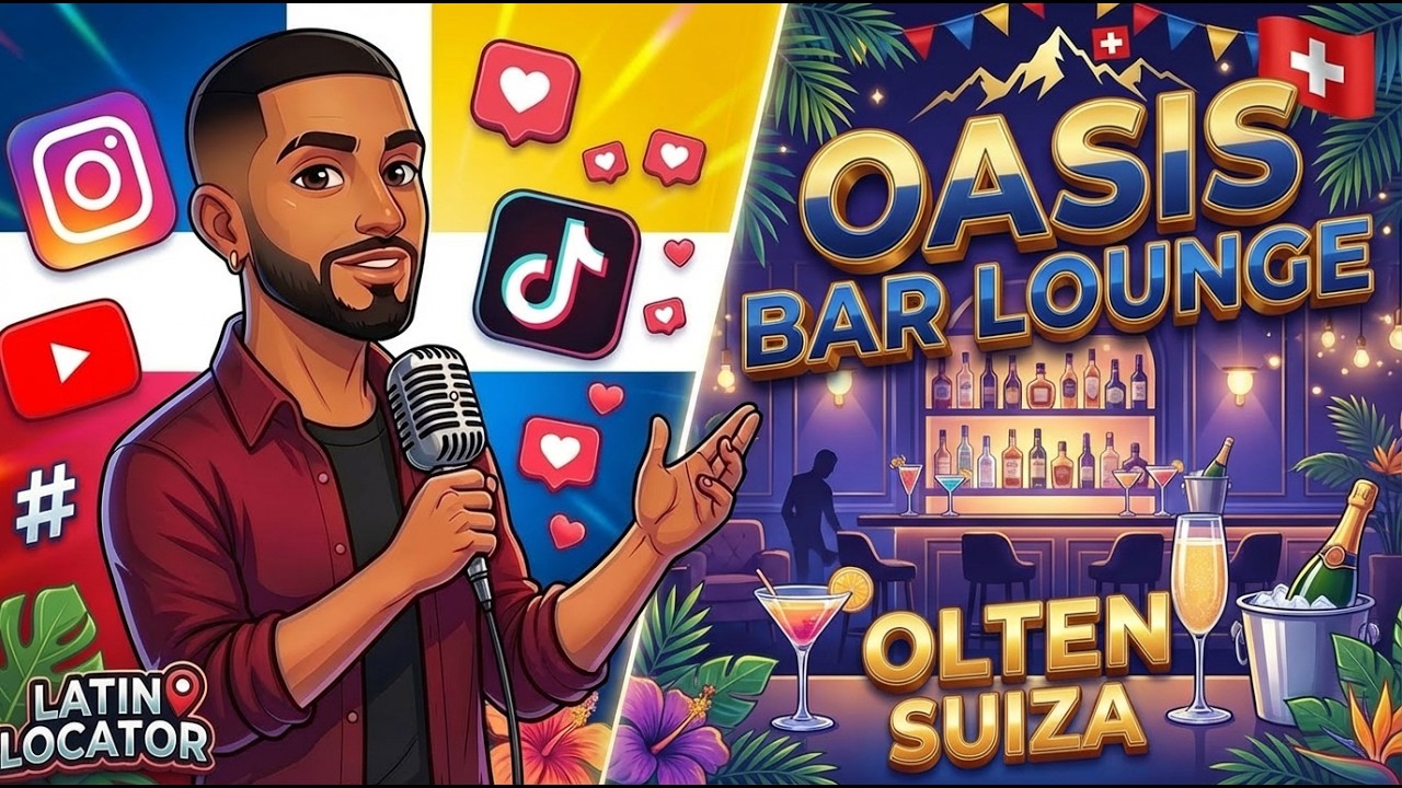 OASIS BAR LOUNGE IN OLTEN: UNA NOCHE DE SORPRESAS EN SUIZA | LATIN LOCATOR