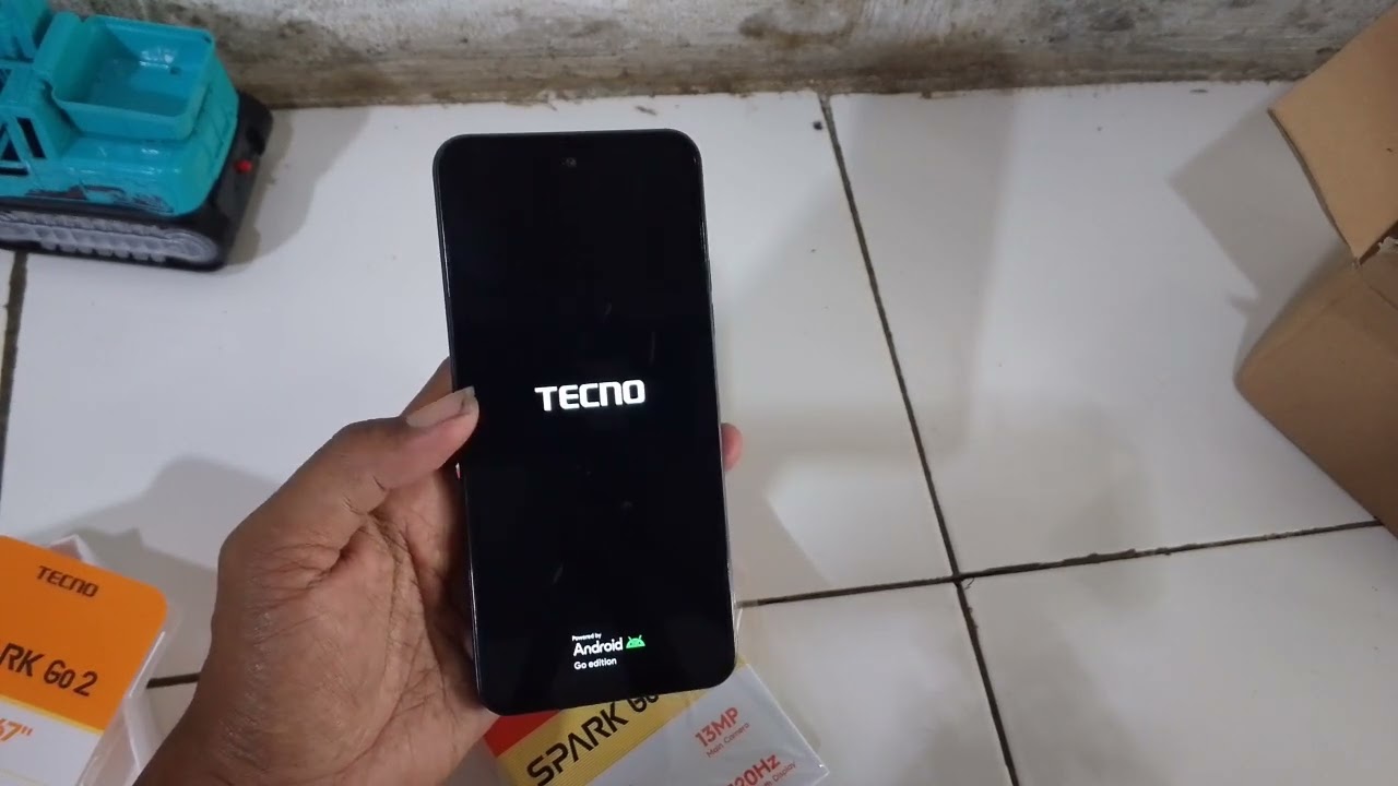Tecno spark go 2 hp murah dengan layar yang sangat jernih