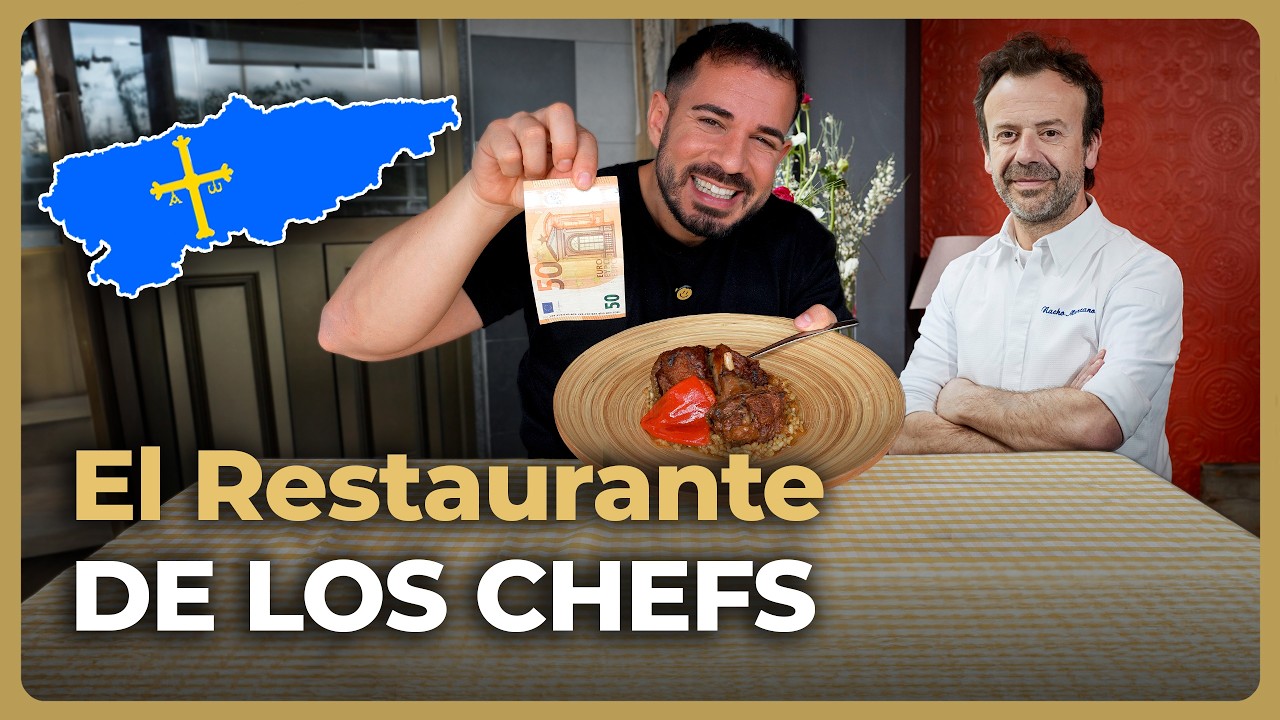 ¿DÓNDE COMEN los CHEFS en ASTURIAS? RESTAURANTE BRUTAL por 50€!!!