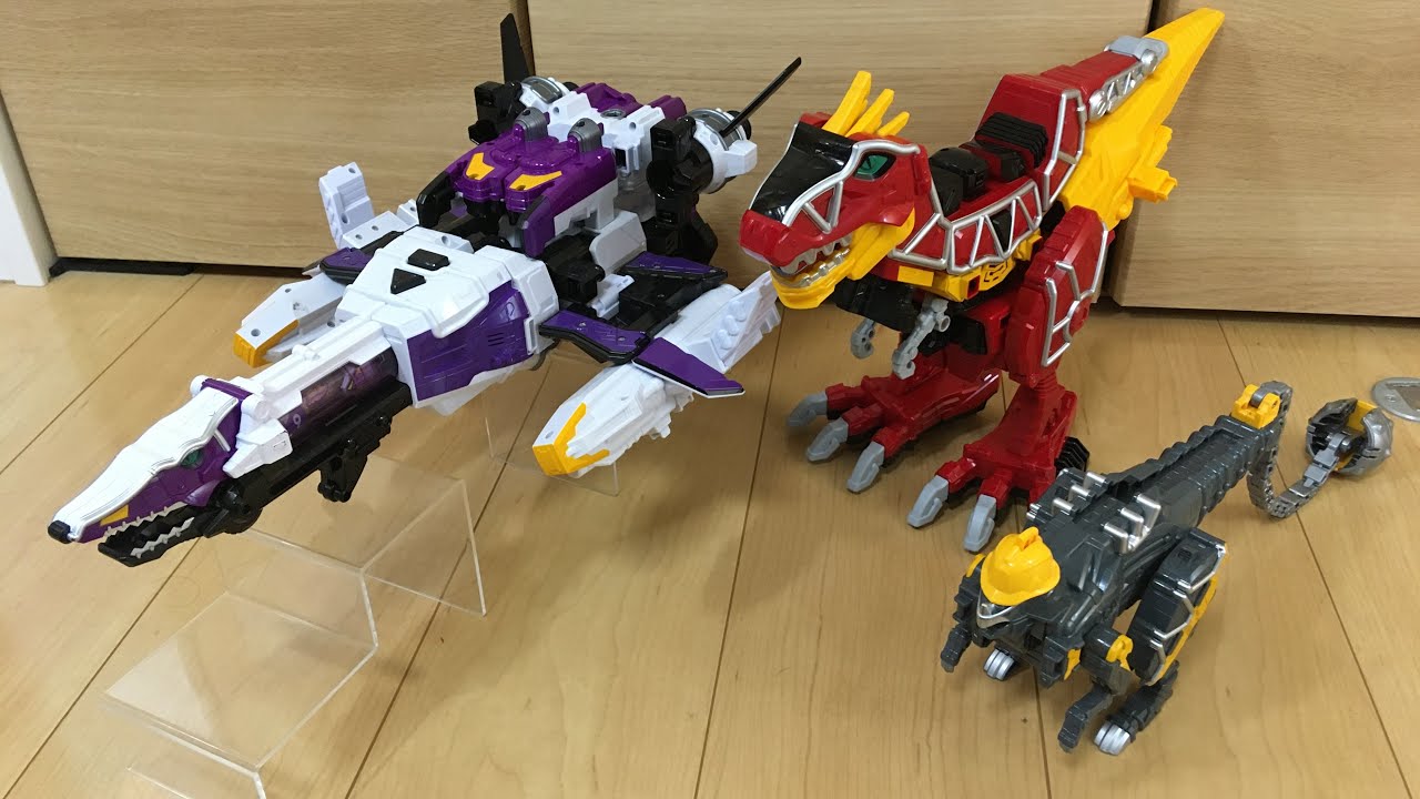 【獣電戦隊キョウリュウジャー】プレズオンで遊んでみた動画