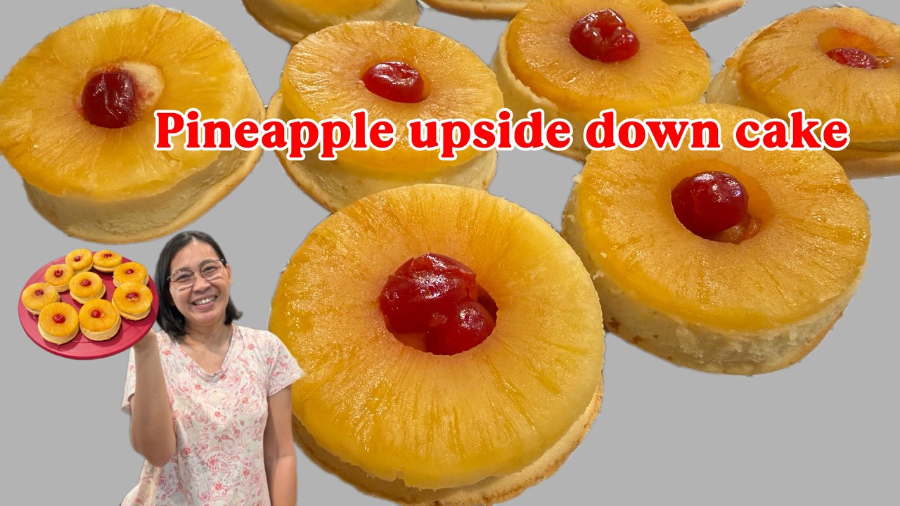 Pineapple Upside Down Cake #cooking #food #cake
